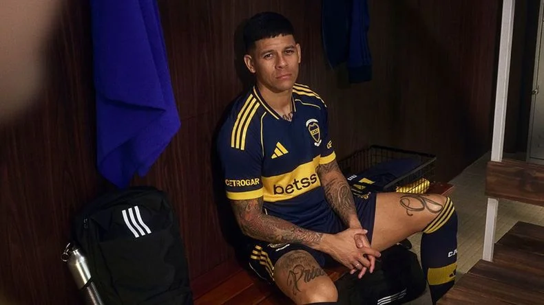Marcos Rojo, uno de los borrados en Boca.
