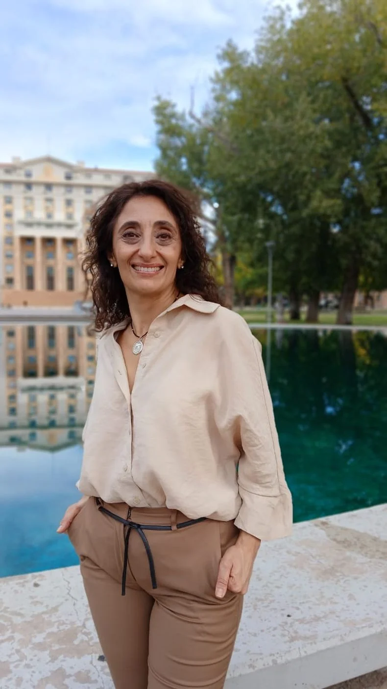 Mariana Andraos, vicepresidente del Colegio Notarial.&nbsp;