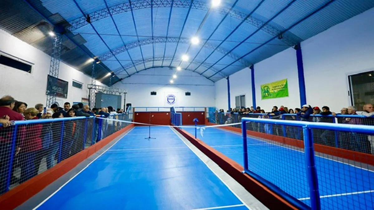 San Rafael tiene una cancha sintética para jugar a las bochas, un deporte con muchos adeptos