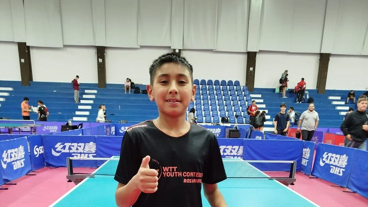 Tenis de mesa: un chico sanrafaelino disputará el Sudamericano U11 y U13