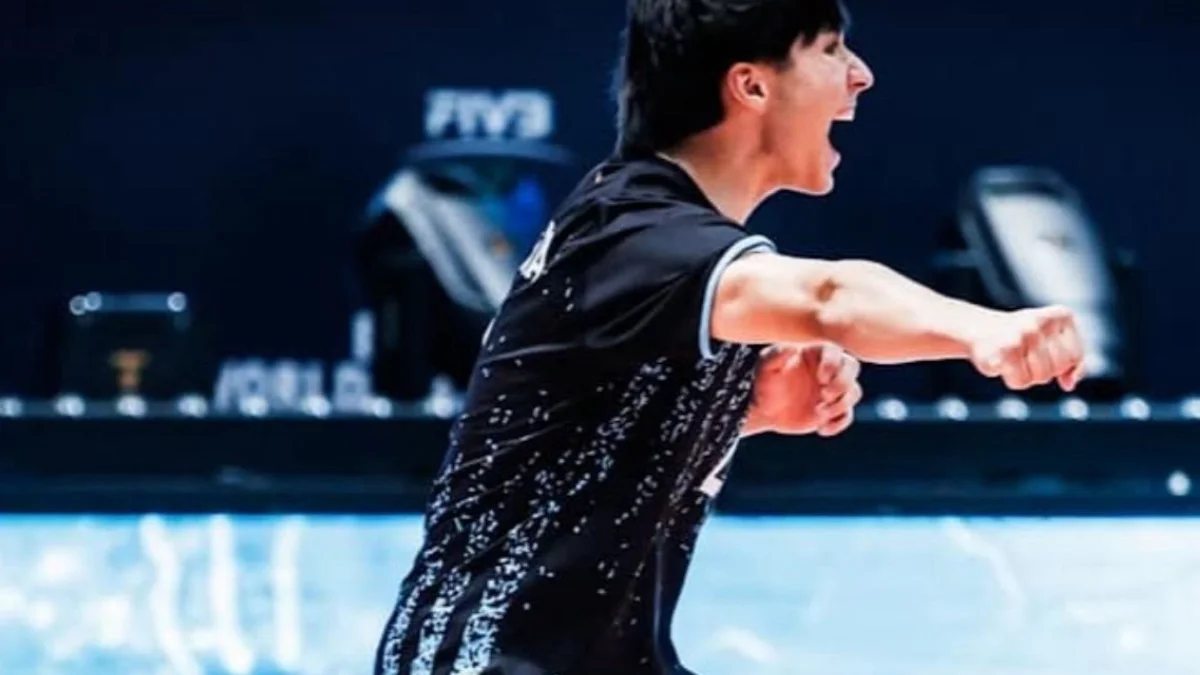 Vóley: Valentín Yapura fue distinguido tras su actuación en el Mundial U19