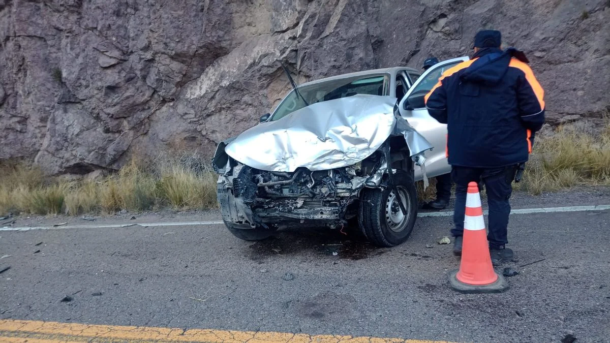 Un accidente vial se registró en el paso a Chile y piden precaución al circular