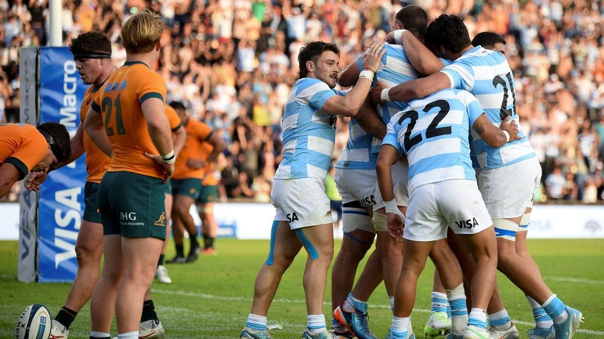 El historial de Los Pumas frente a Australia