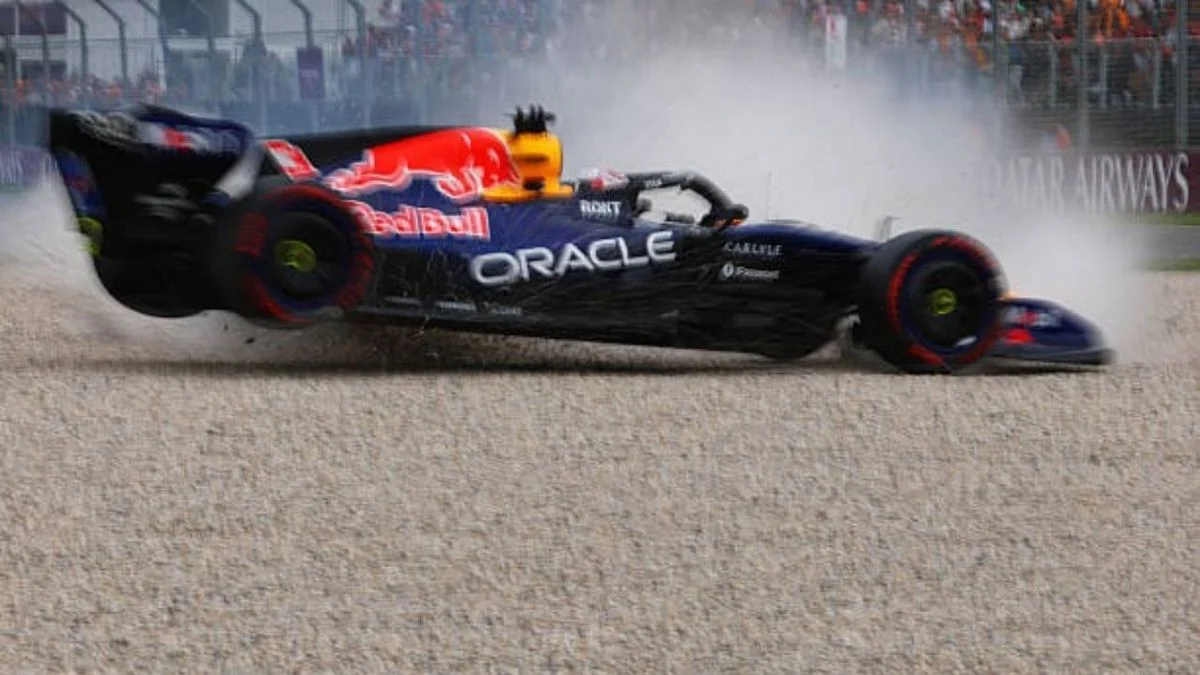 El desconcierto de Max Verstappen tras el choque que lo manda al fondo en Australia: "Nunca vi algo así"