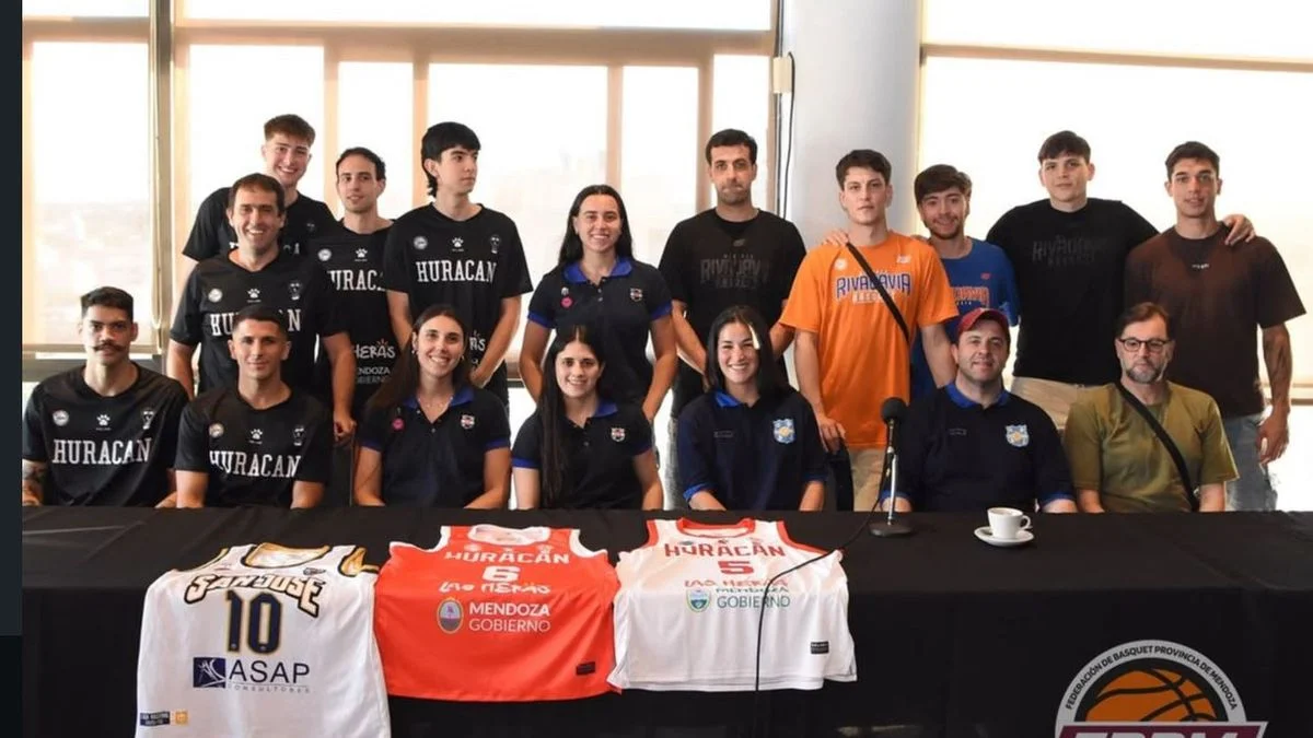 Básquet: se realizó la presentación de los equipos mendocinos que participan en Liga Nacional y Liga Federal