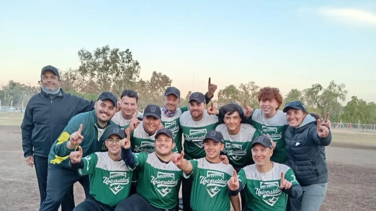 Universidad Nacional de Cuyo se coronó campeón del Apertura de sóftbol