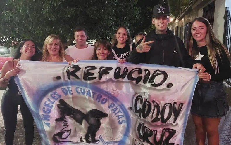 Indignación por el robo en el refugio Ángeles de Cuatro Patas de Godoy Cruz.