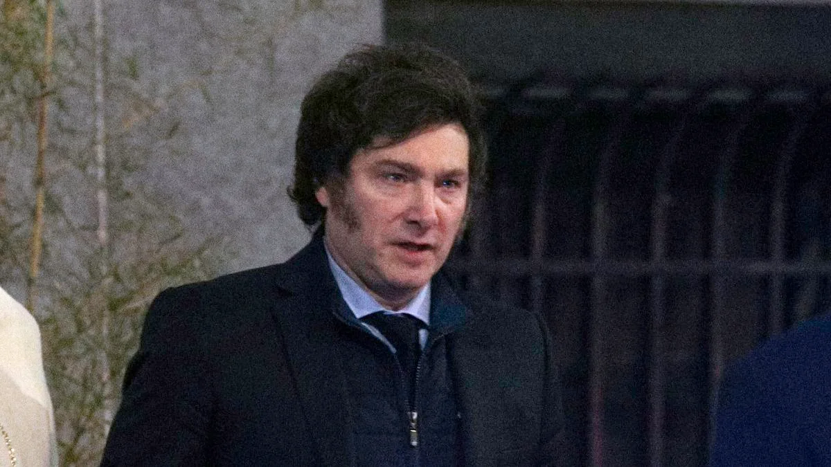El presidente Javier Milei no llegó al cierre del féretro del Papa Francisco