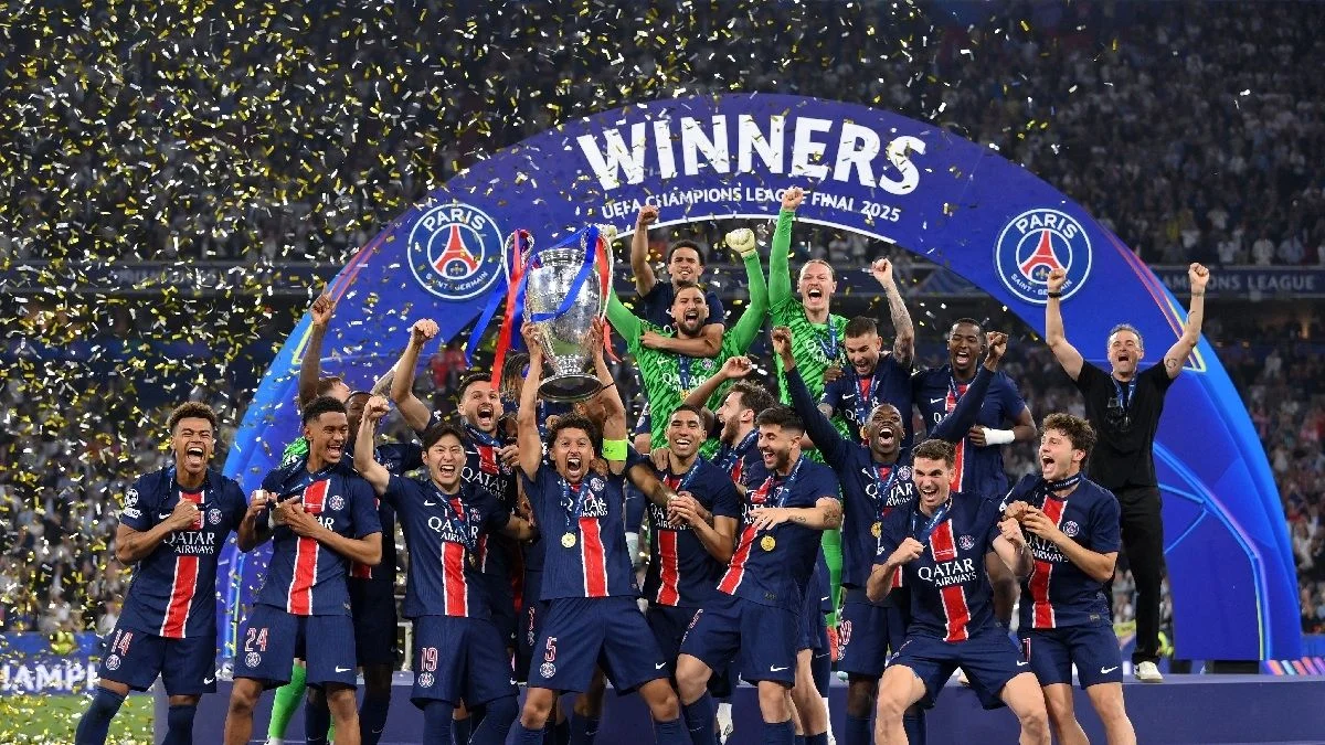PSG goleó al Inter y se consagró campeón por primera vez de la Champions League