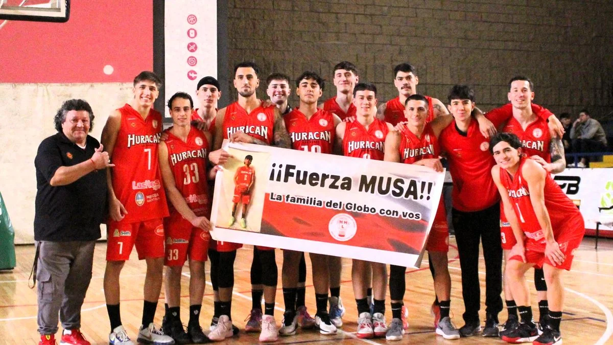 Huracán Las Heras está de pie y sigue con vida en el Federal de básquet