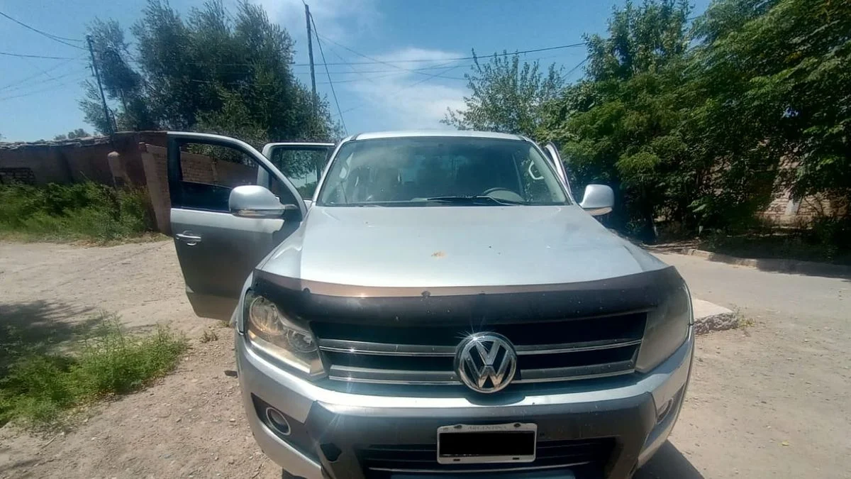 Recuperan una camioneta robada y detienen a un delincuente en Las Heras