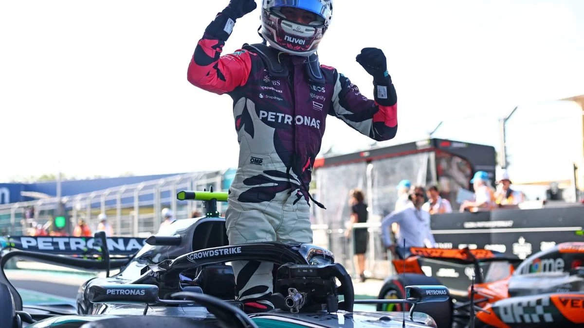 Kimi Antonelli le "robó" la pole para el sprint del GP de Miami a McLaren e hizo historia