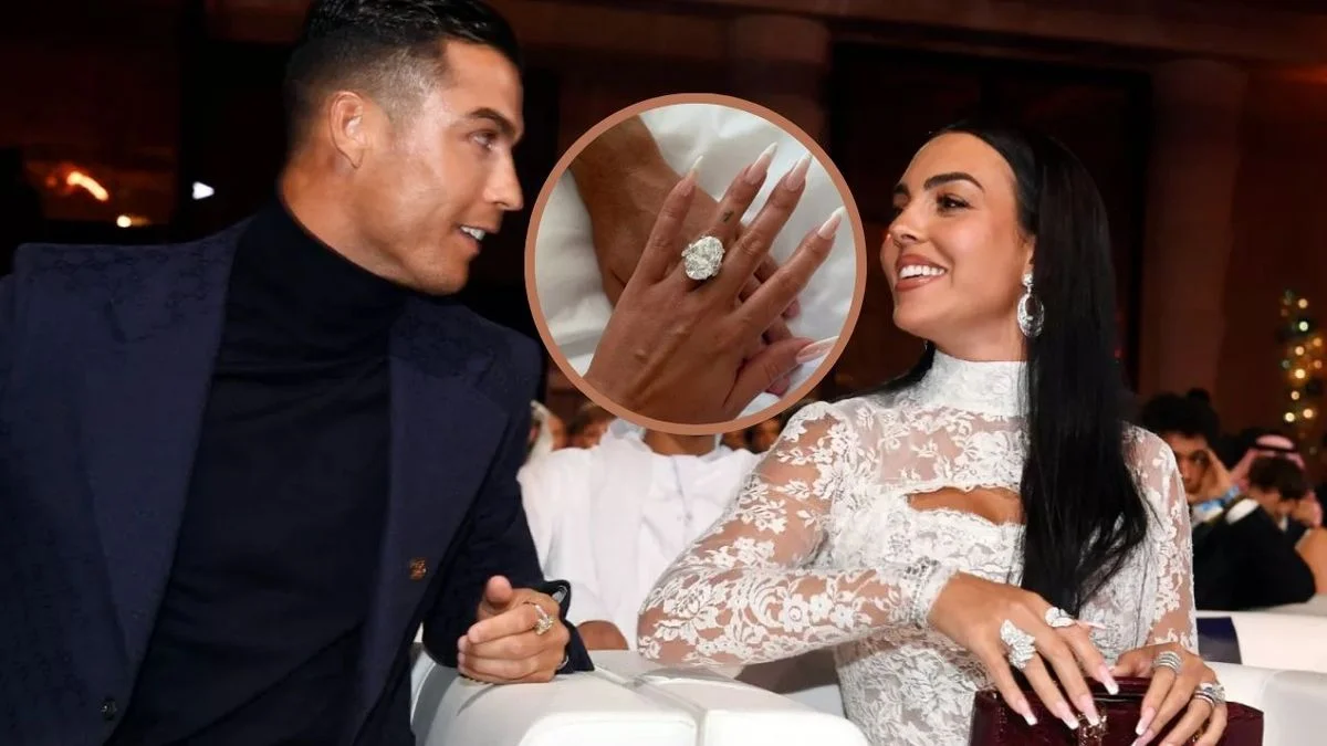 El lujoso anillo de compromiso que Cristiano Ronaldo le dio a Georgina: quilates, pureza y precio millonario