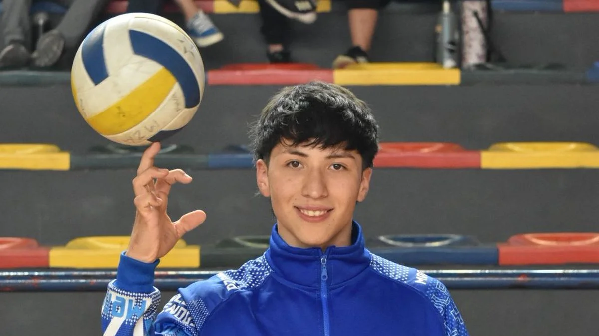 El mendocino Valentín Yapura jugará el Mundial de vóley U19