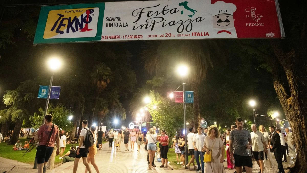 Ciudad de Mendoza se prepara para una nueva edición de Festa in Piazza