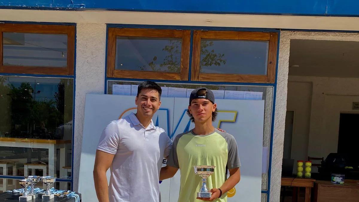 Nacho Dapas, la promesa del tenis de Mendoza