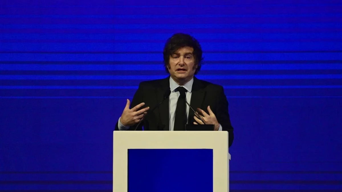 Milei fue a hablar de Economía pero criticó el aborto: "Asesinatos en el vientre de las madres"