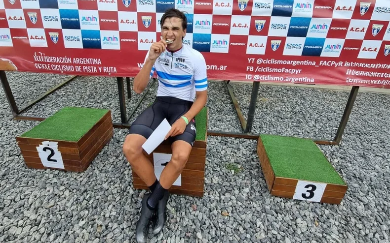 Zumer, esperanza mendocina en el Panamericano de ciclismo.