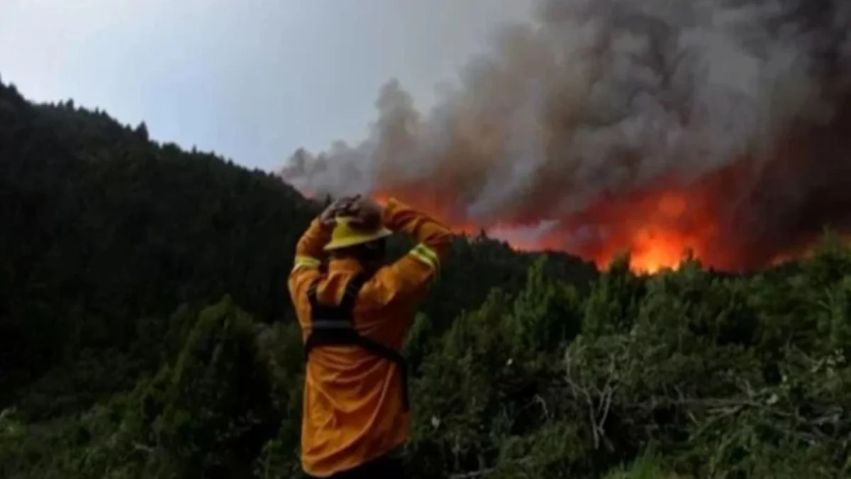 Incendios en Epuyén: investigan un origen humano y esperan lluvias para aliviar la situación