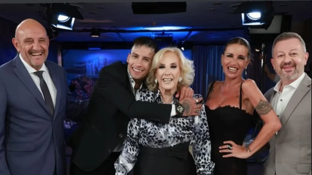 Mirtha Legrand mandó al frente a Wanda Nara y L-Gante: "El ruido era impresionante, corrían muebles"