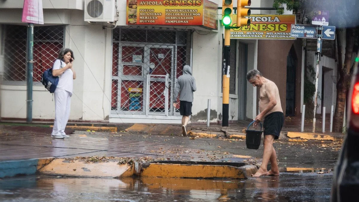 Breve pero caótica: lo que dejó la tormenta de lluvia y granizo en el Gran Mendoza