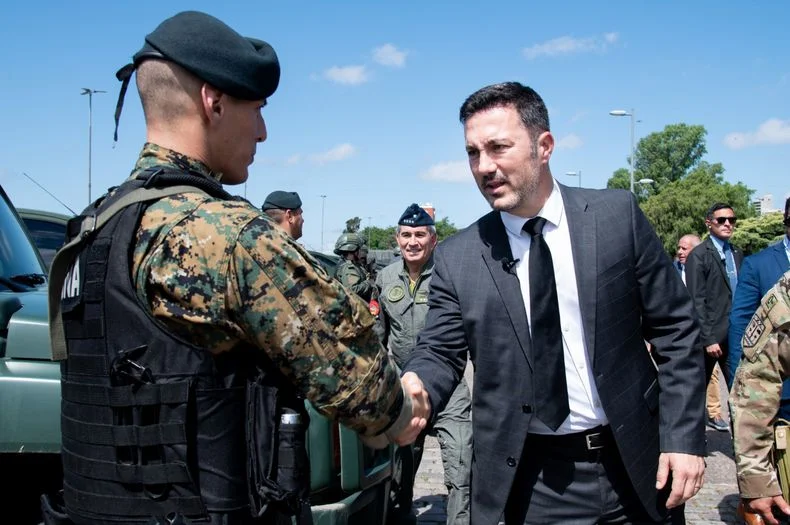 Luis Petri, ministro de Defensa.