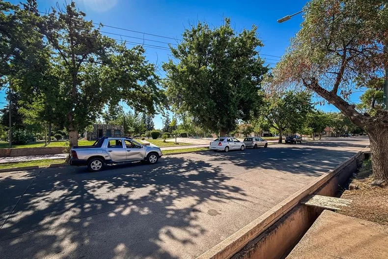 Plaza donde ocurri&oacute; la balacera en Villa Hip&oacute;dromo