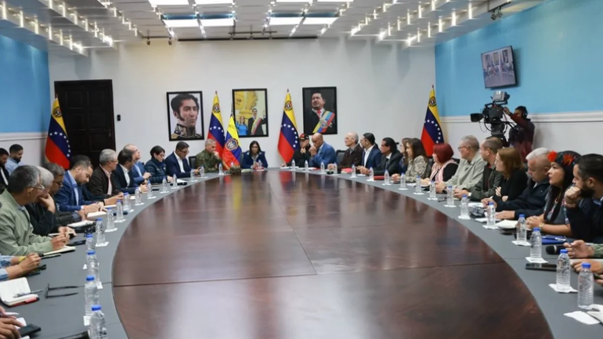 Delcy Rodríguez asumió la presidencia interina de Venezuela
