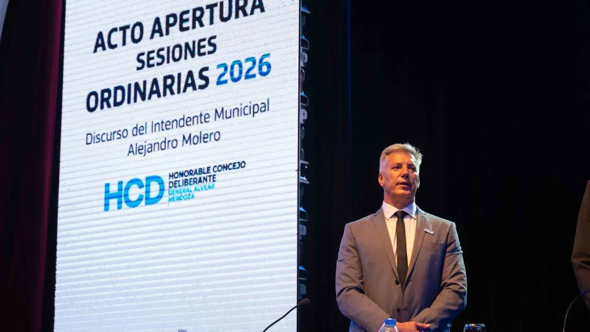 El intendente de General Alvear abrió las sesiones y anunció una obra con financiamiento internacional