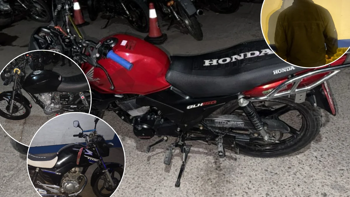 Tres detenidos y motos retenidas tras una serie de operativos policiales en distintos puntos de Maipú