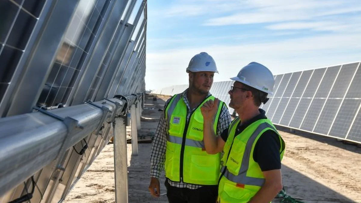 Genneia avanza en la construcción del ambicioso Parque Solar Anchoris