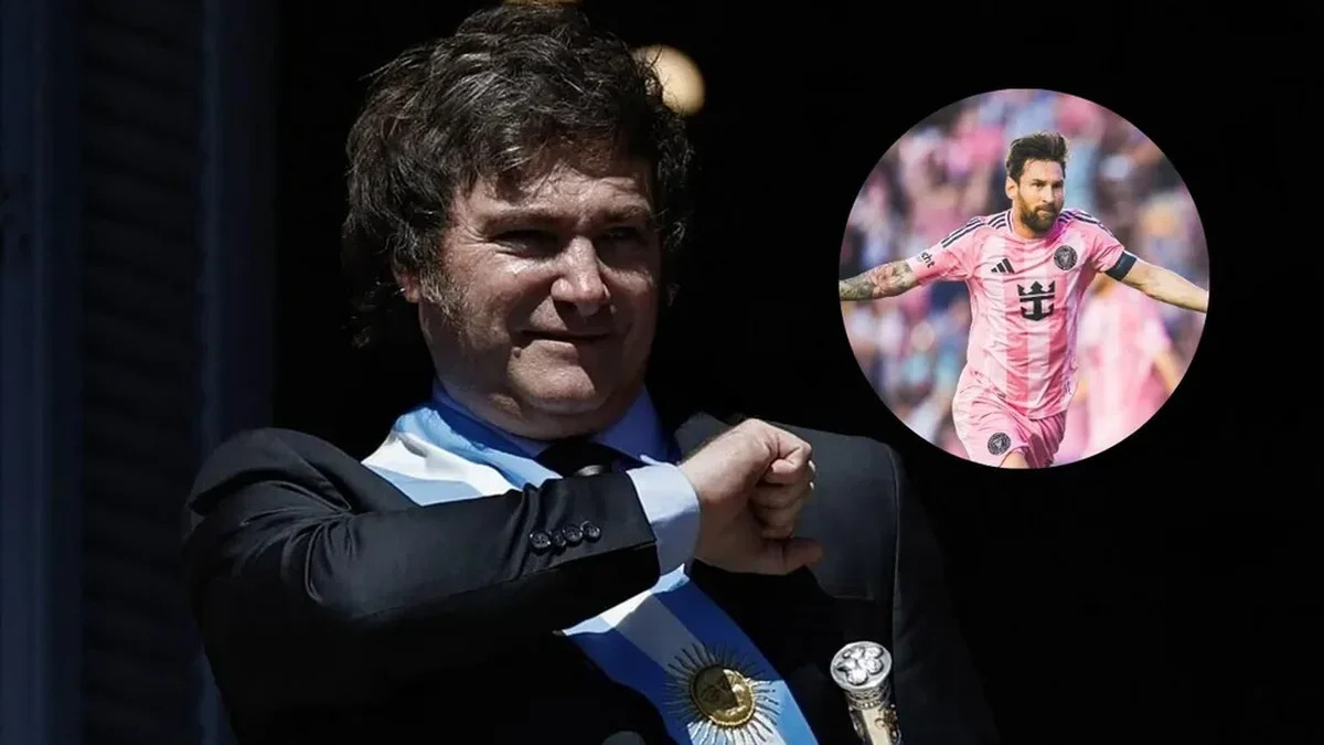 El inesperado mensaje de Milei por el nuevo título de Lionel Messi que dio vuelta al mundo