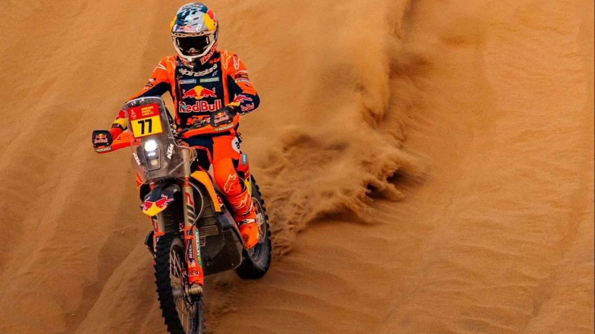 Rally Dakar: la increíble remontada de Brabec que pone en jaque el sueño de Luciano Benavides en Arabia