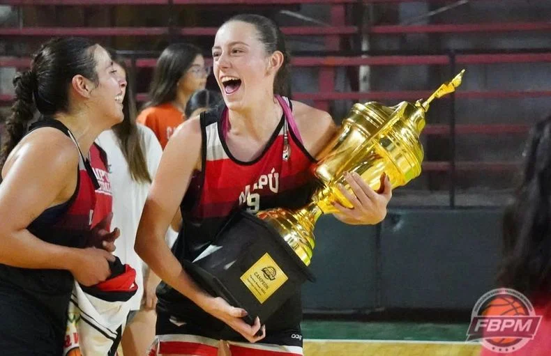 Maipú se consagró campeón anual del básquet femenino.