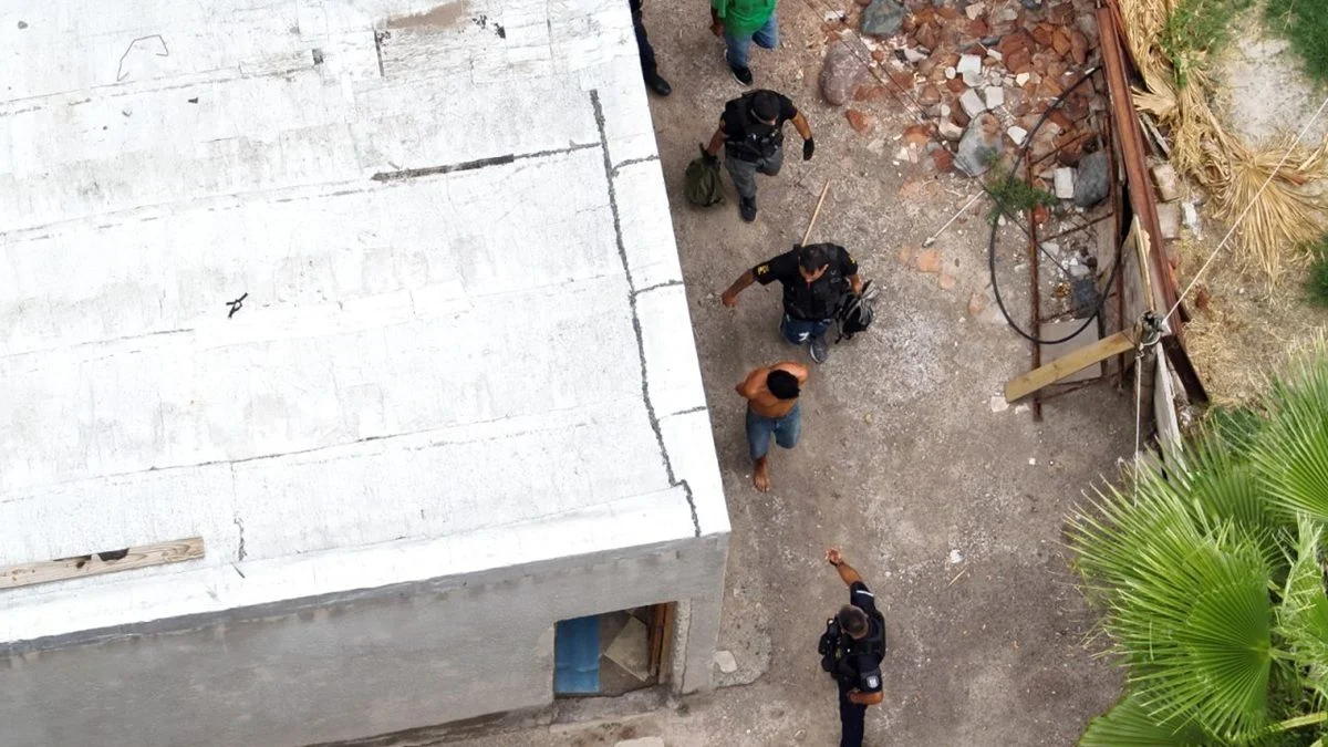 Robo en el Belgrano de Las Heras: dos hombres detenidos con la ayuda de un dron de la Policía