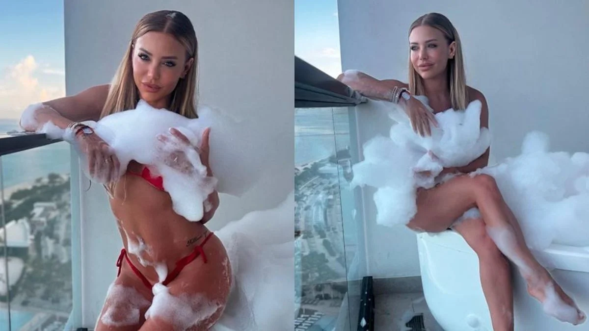 Escándalo en puerta: Evangelina Anderson estaría teniendo un romance con un futbolista casado