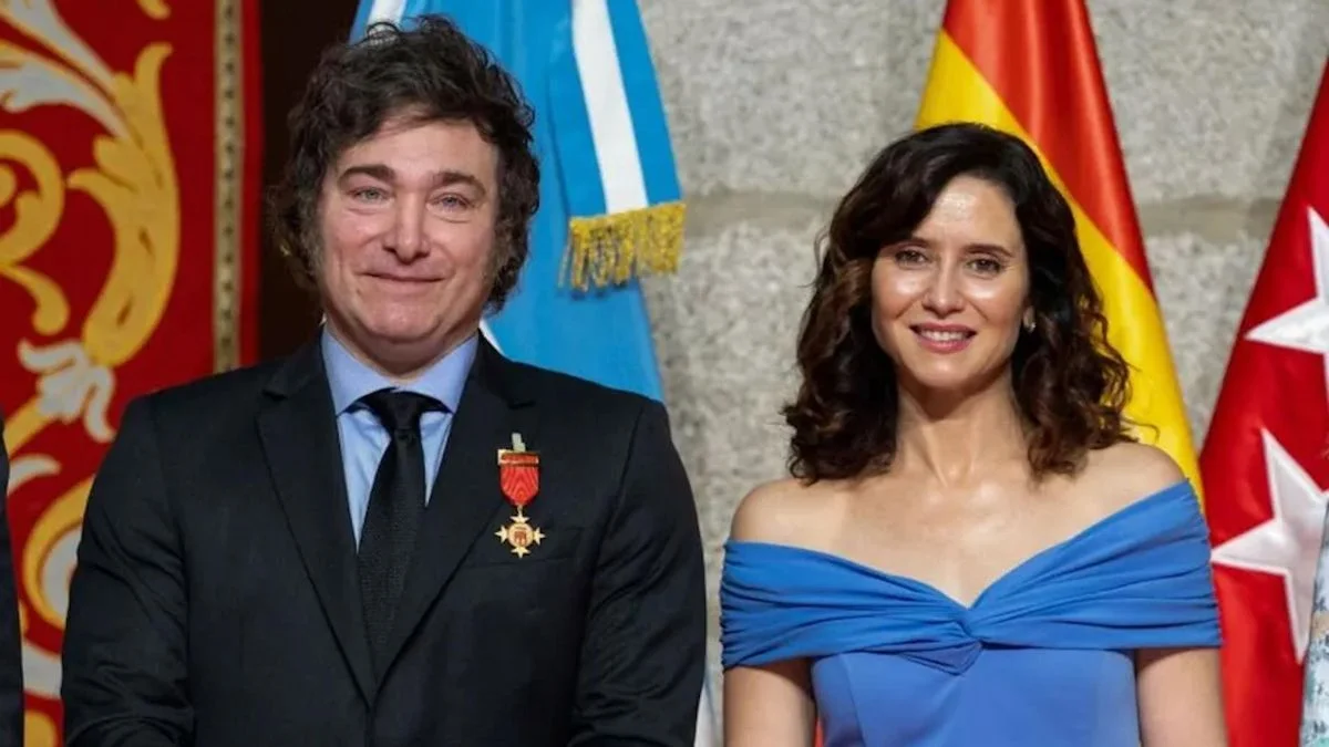 Javier Milei recibió un premio en Madrid y explicó cómo "combatió la inflación"