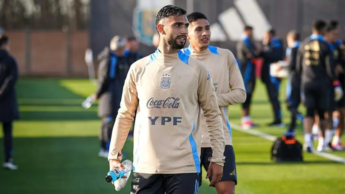 Se lesionó el mendocino Valentín Castellanos y se perderá los próximos partidos de Eliminatorias