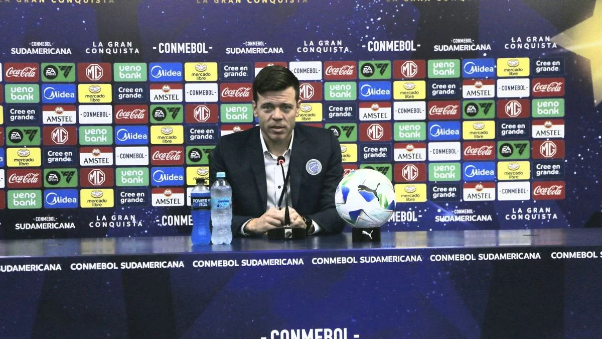 La satisfacción de Esteban Solari tras conseguir un triunfo necesario en una semana clave para Godoy Cruz