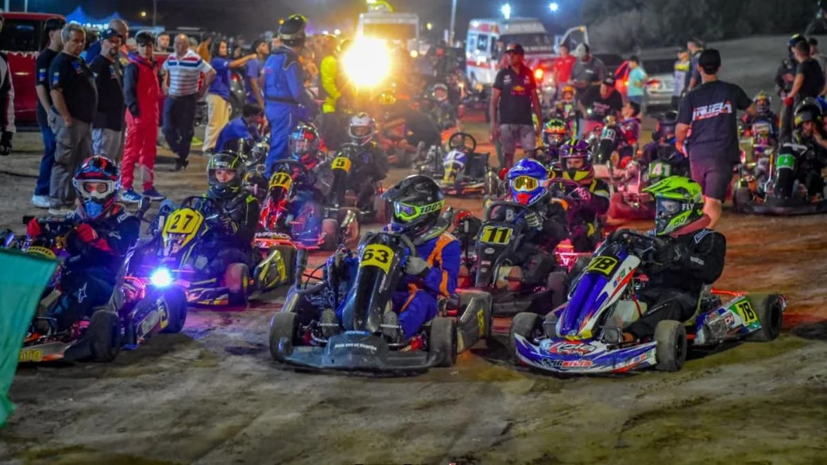 Show del Provincial Karting de Tierra: 120 pilotos, calor extremo y un circuito al revés que cambió todo