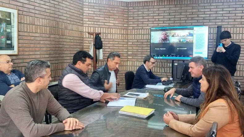 La comisión de salud de Diputados reunida este martes. 