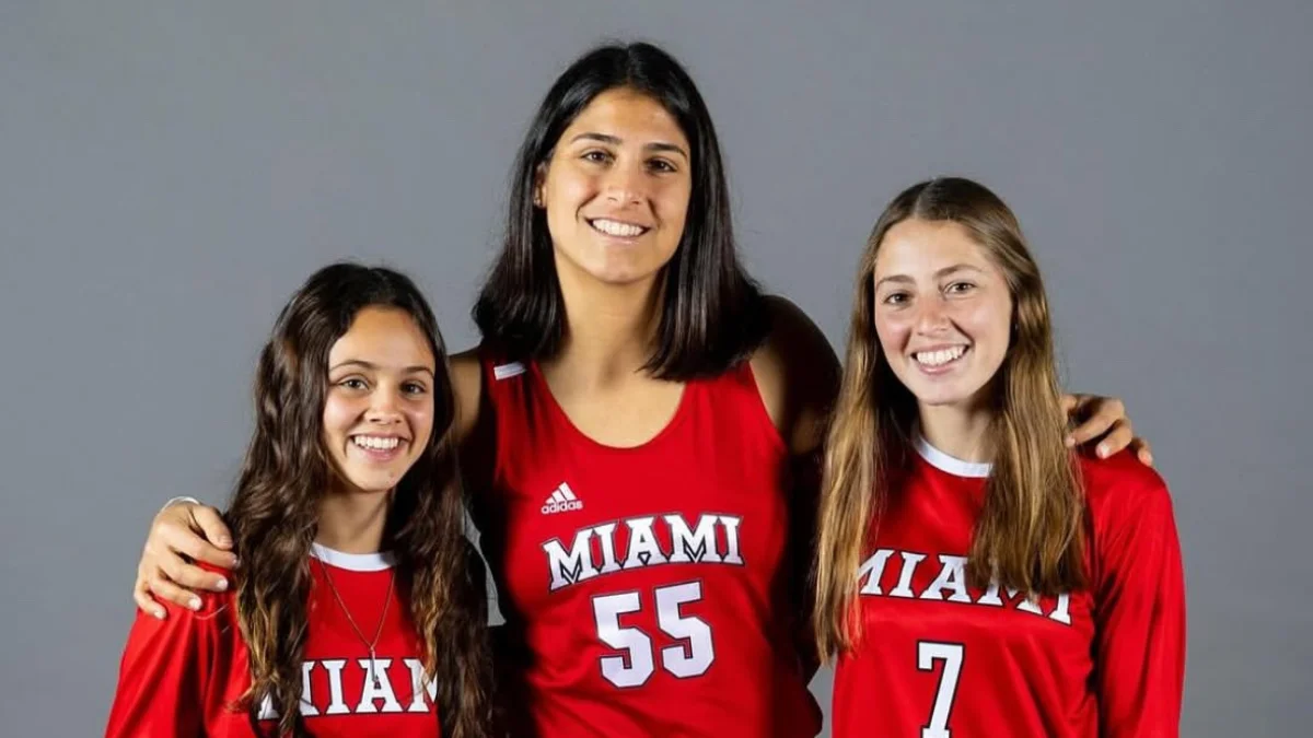 Malena Sabez, la mendocina que se luce en el hockey sobre césped de Miami
