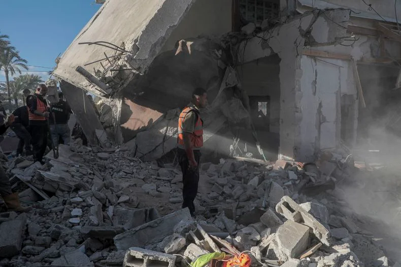 Israel atacó la Franja de Gaza con su fuerza aérea