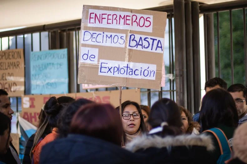 Gremios de la salud, un sector que lidera la precarizaci&oacute;n en Mendoza.&nbsp;