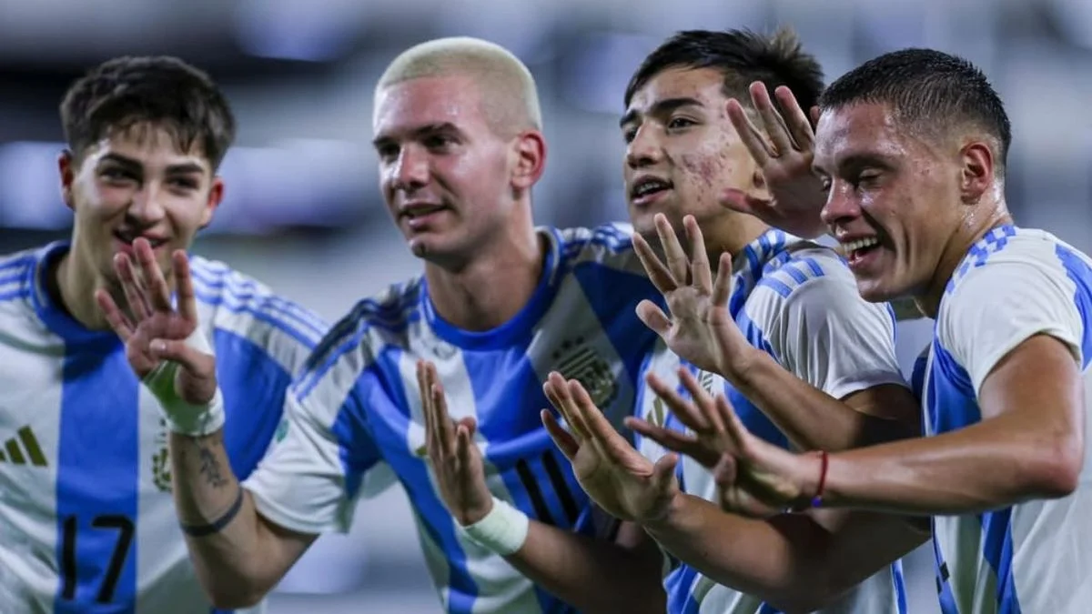 El enorme gesto de la Selección argentina Sub 20 luego de conseguir la clasificación al Mundial de Chile