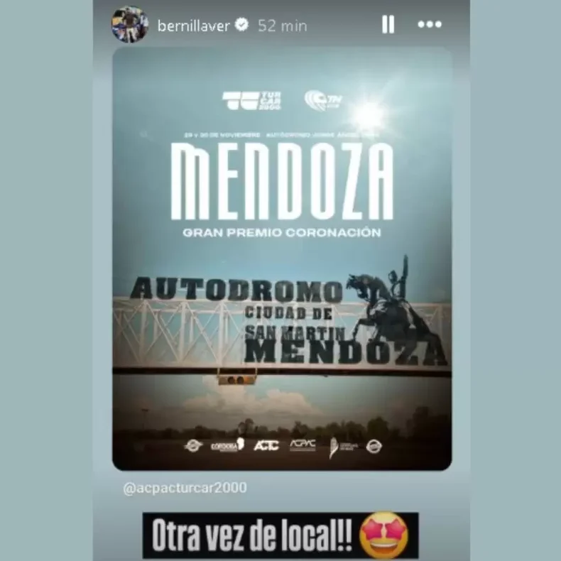 La reacci&oacute;n de Berni Llaver a la noticia.