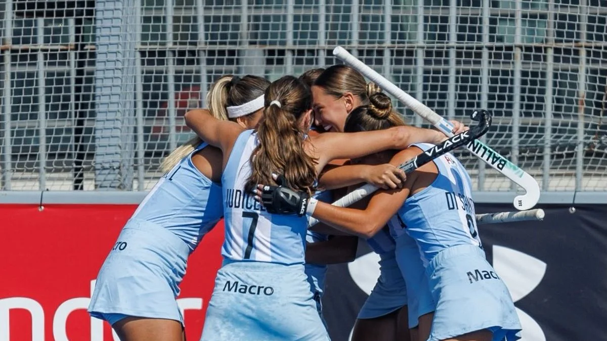 Hockey sobre césped: con aporte mendocino, Las Leoncitas golearon a Estados Unidos