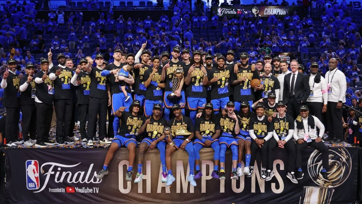 La NBA tiene nuevo campeón: Oklahoma City Thunder venció a Indiana Pacers y se quedó con el anillo