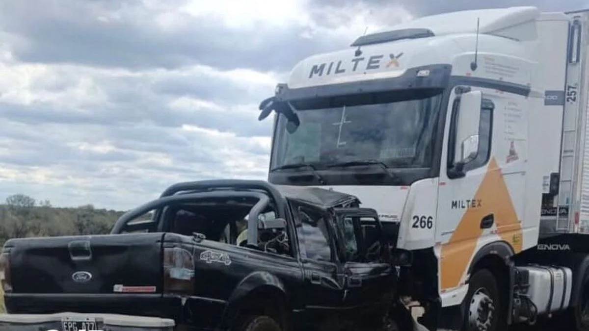 San Rafael: Un hombre murió tras chocar contra un camión en la Ruta 153