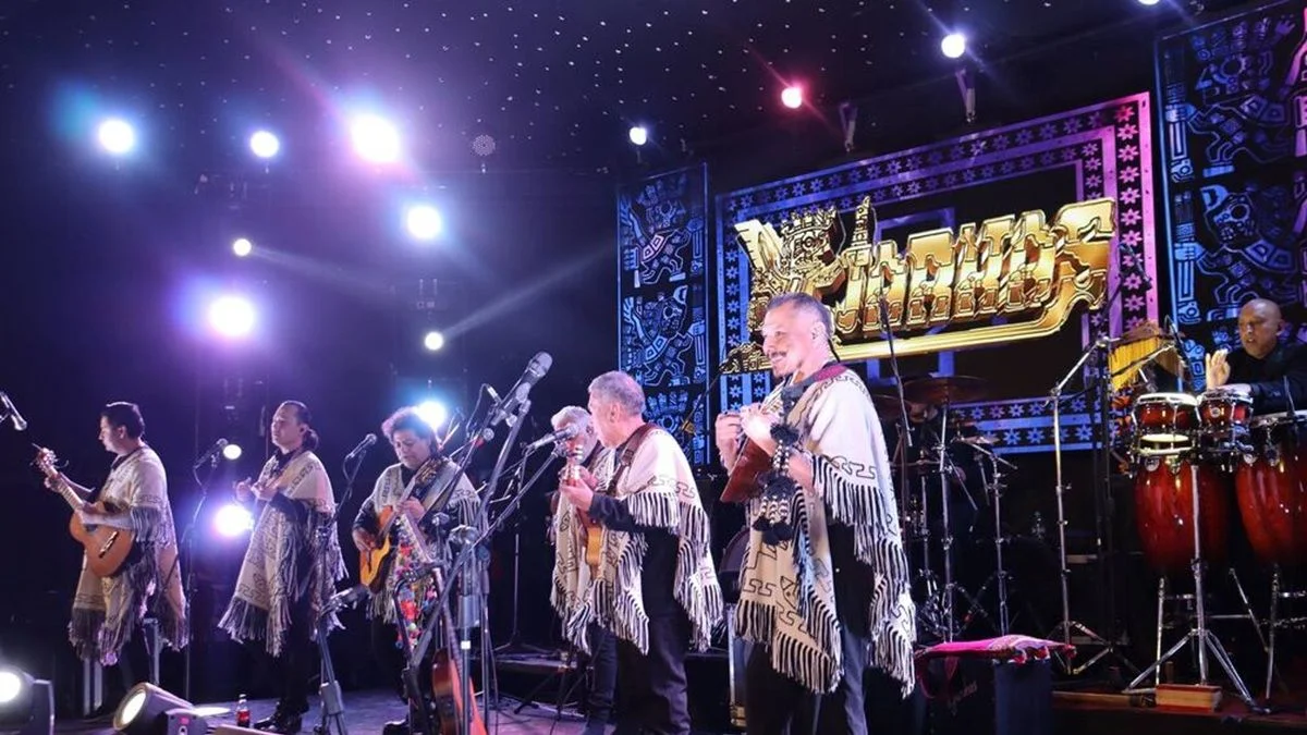La música andina copa el Arena Maipú con la legendaria banda Los Kjarkas